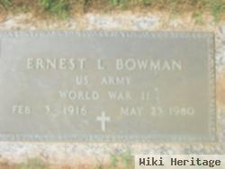 Ernest Ledford Bowman