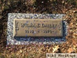 Mrs Wilma Lura Peterson Dailey