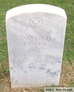 Pfc David Hartley Roper