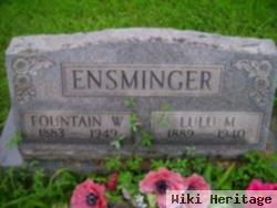 Lulu May Hendershot Ensminger