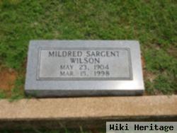 Mildred Sargent Wilson