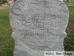 Elsie Jean Morris Mcpherson