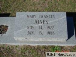 Mary Frances Jones