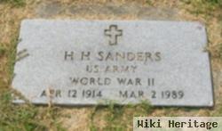 H. H. "boots" Sanders