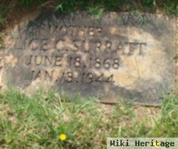 Alice C. Wall Surratt