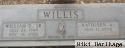 William D Willis, Sr