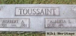 Herbert A Toussaint