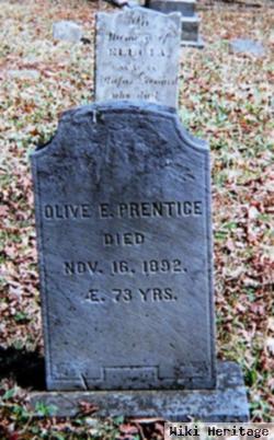 Olive E Leonard Prentice