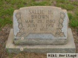 Sallie H Brown