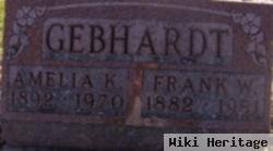 Frank W Gebhardt