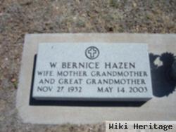 W. Bernice Hazen