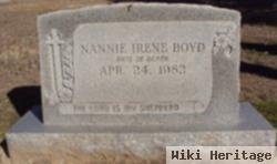 Nannie Irene Boyd