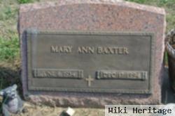 Mary Ann Hill Baxter