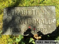 Elizabeth H Ainsworth Mcdonald