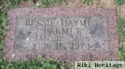 Bessie B Haymes Farmer