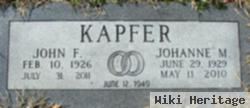 John F. Kapfer