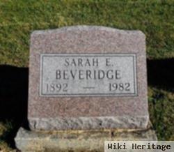 Sarah E. Beveridge