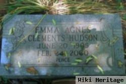 Emma Agnes Clements Hudson