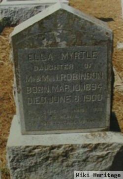 Ella Myrtle Robinson