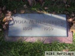 Viola M Evans Henderson