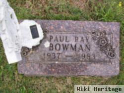 Paul Ray Bowman