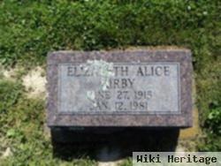 Elizabeth Alice "betty" Kirby