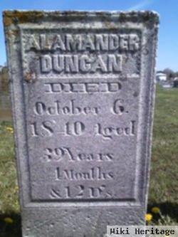 Alamander Duncan