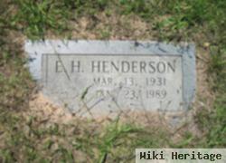 E. H. Henderson