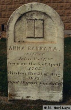 Anna Barbara Wolf