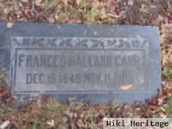 Frances Gallard Carr