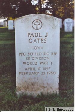 Paul J Gates