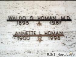 Dr Waldo Gilbert Homan