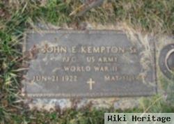 John Earl Kempton, Sr