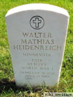 Walter Mathias Heidenreich