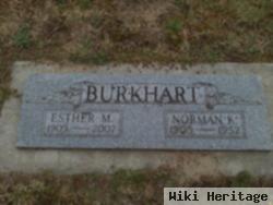 Esther M Burkhart