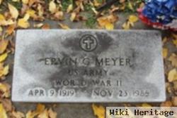 Ervin G Meyer