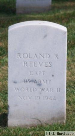 Roland R Reeves