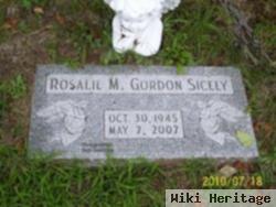 Rosalie M. Gordon Sicely