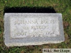 Johanna Rutgers Boeve