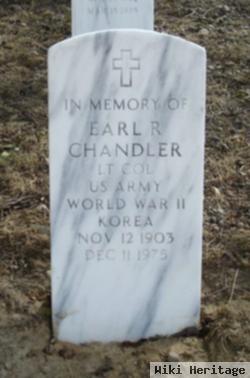 Ltc Earl R Chandler