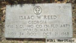 Isaac W Reed
