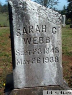 Sarah Catherine Slyter Webb