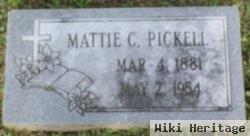 Mattie C. Walton Pickell