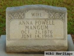 Anna Powell Mangum