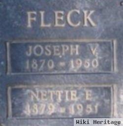 Jennette Elizabeth "nettie" Gates Fleck