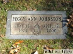 Peggy Ann Crane Johnston