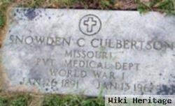 Snowden Clarence Culbertson