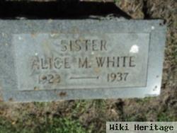 Alice M White