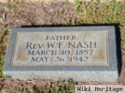 Rev William Franklin Nash, Sr