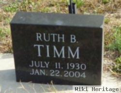 Ruth B. Timm